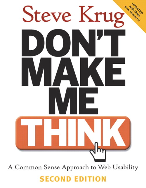 Don't Make Me Think by Steve Krug